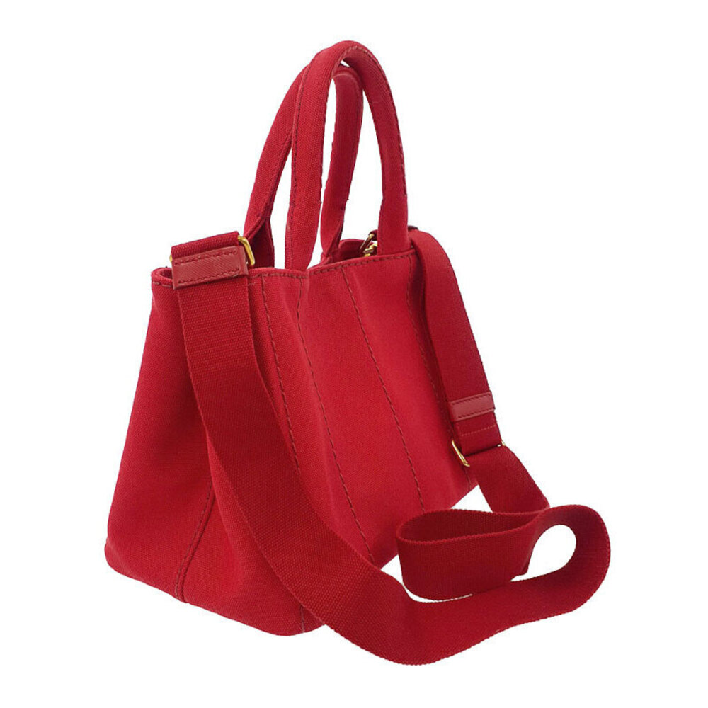 Prada Canapa 2way tote Shoulder bag canvas - Picture 2 of 9